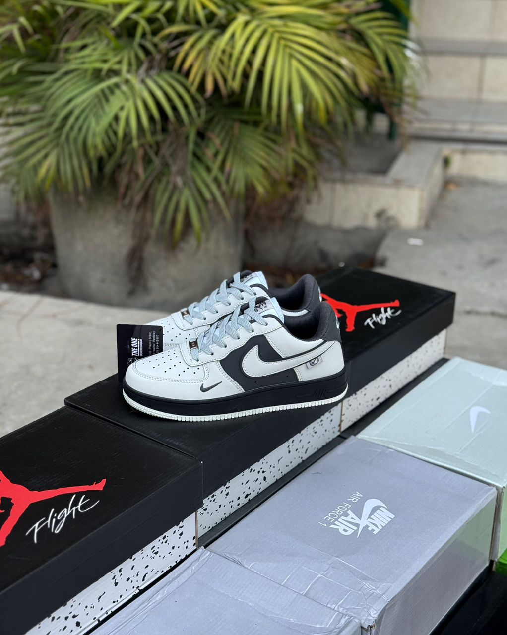 Nike Air Force 1 low 07 black white